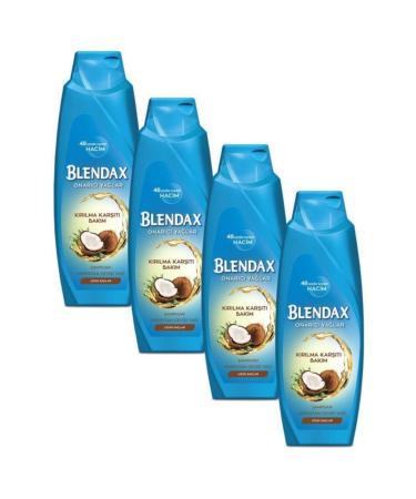 Blendax Anti-Breakage Care - Repairing Oils Coconut Oil Shampoo 500 ml X 4 Pcs