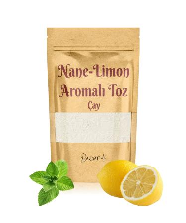BAZAAR 4 Mint Lemon Flavored Powder Tea Drink 300 Gr