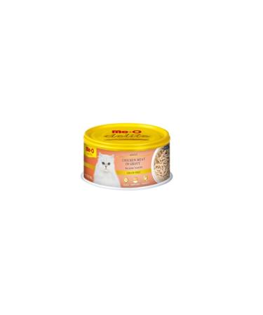 me-o Delite Grain-Free Canned Chicken Meat in Sauce for Adult Cats 80 gr 24pcs (nc05)