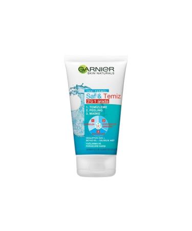 Garnier Pure & Clean 3 in 1 Cleansing Peeling Mask 150 ml