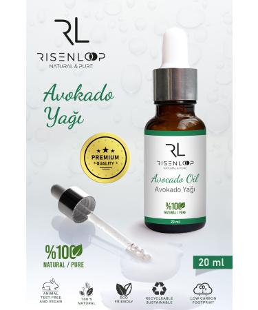 RL Cosmetics Avocado Oil 0 Pure Natural 20 ML