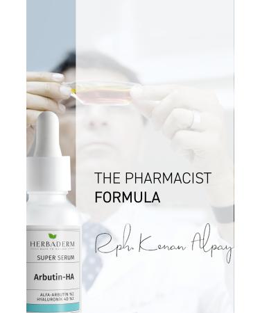 Herbaderm Brightening and Blemish Reducing Arbutin 4d Hyaluronic Super Serum - Buy Online on GoSupps.com