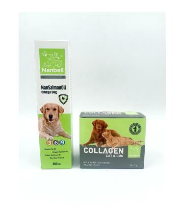 Nanbell Omega3-6-9 + Collagen for Dogs 30x1gr