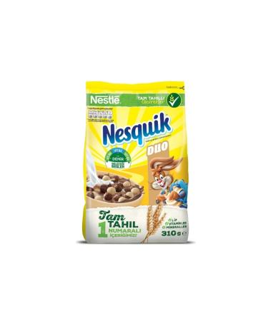 Nestle Nesquik Duo Corn Flakes 310 Gr. (12 PIECE)