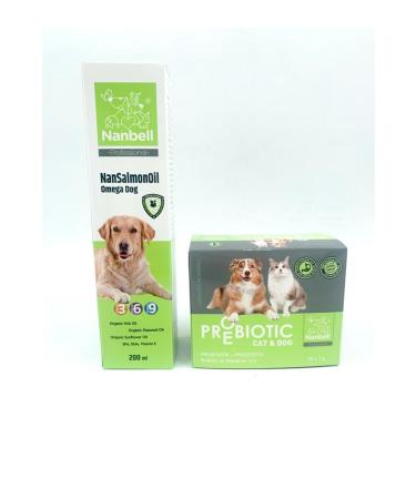 Nanbell Omega3-6-9 + Prebiotic for Dogs 30x1gr