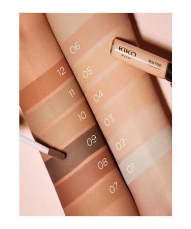 KIKO Skin Tone Concealer 02 Ivory - Buy Online on GoSupps.com