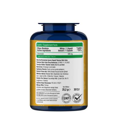 One Up Bromelain 30 Capsules - Buy Online on GoSupps.com