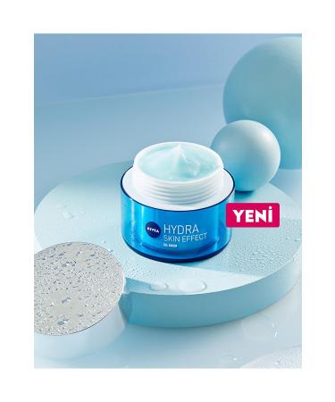 NIVEA Nivea Hydra Skin Effect Moisturizing Gel Cream 50ml Pure Hyaluron 72 Hour Face Moisturizing Plump C - Buy Online on GoSupps.com