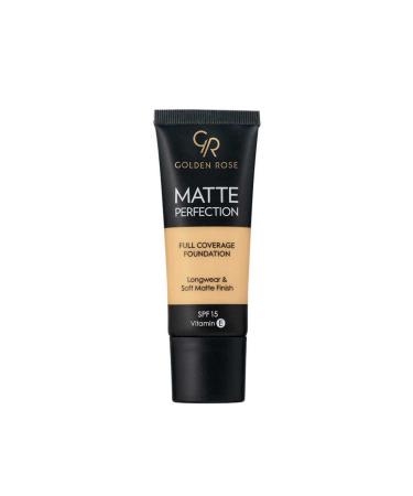 Golden Rose Matte Perfection Full Coverage Foundation W3