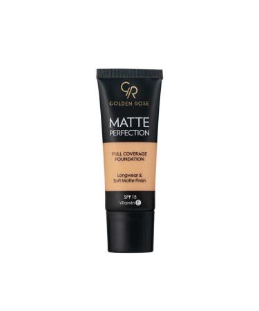 Golden Rose Matte Perfection Full Coverage Foundation W6