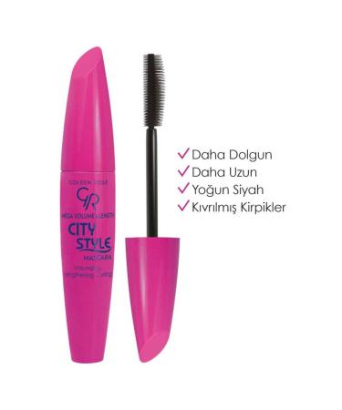 Golden Rose Mega Volume & Length City Style Mascara