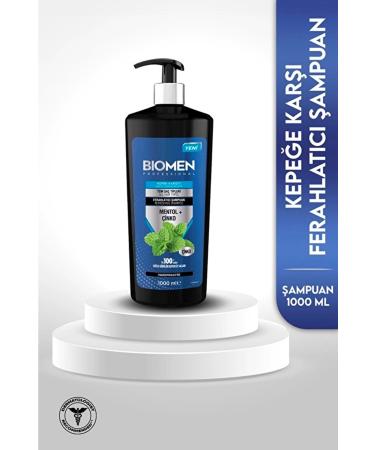 Biomen Professional Menthol & Zinc Anti-Dandruff Refreshing Shampoo 1000 ml