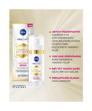 NIVEA Luminous630 Anti-Spot Serum 30ml And Luminous630 Anti-Dark Circle Eye Cream 15ml - Buy Online on GoSupps.com