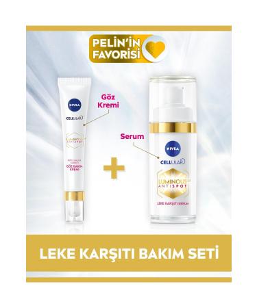 NIVEA Luminous630 Anti-Spot Serum 30ml And Luminous630 Anti-Dark Circle Eye Cream 15ml