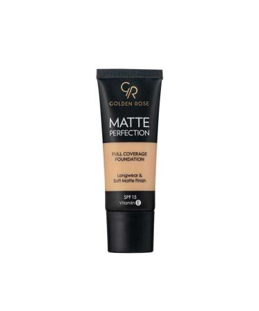 Golden Rose Matte Perfection Full Coverage Foundation N6