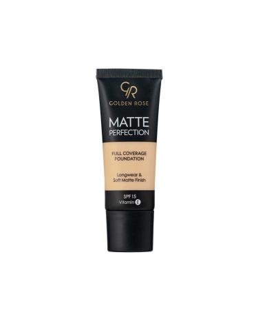 Golden Rose Matte Perfection Full Coverage Foundation N2