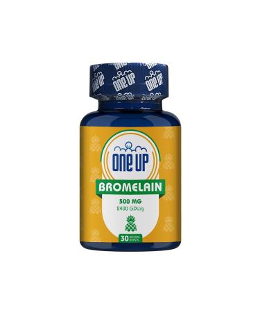 One Up Bromelain 30 Capsules