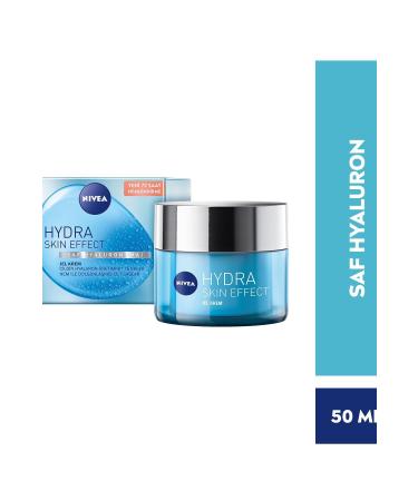 NIVEA Nivea Hydra Skin Effect Moisturizing Gel Cream 50ml Pure Hyaluron 72 Hour Face Moisturizing Plump C