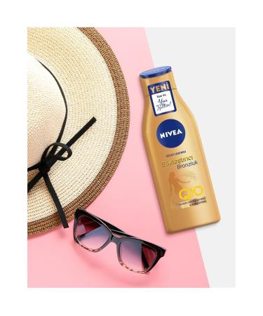 NIVEA Nivea Q10 Firming and Tanning Body Lotion 200Ml 10 Days Firming Cream Natural Tan  - Buy Online on GoSupps.com