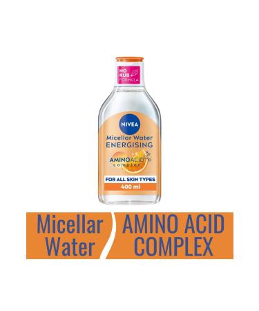 NIVEA Micellar Make-Up Remover AMINO ACID COMPLEX 400ml - FACE EYE LIP CLEANSING X 2 - Buy Online on GoSupps.com