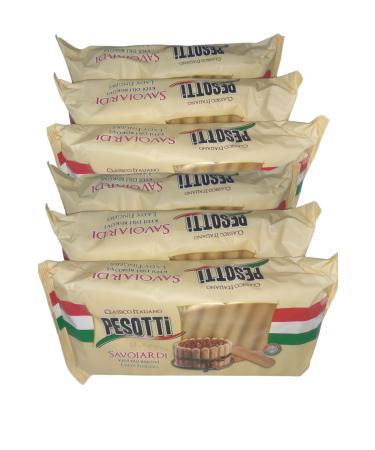 PESOTTI 6 Pieces Savory Lady Finger Biscuits