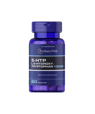 Puritan's Pride 5-htp 100 Mg 60 Capsules