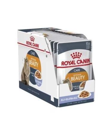 Royal Canin Intense Beauty Jelly Cat Canned Food 85Gr 12 Pack