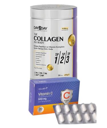 DAY2DAY The Collagen ALL BODY 30 Daily Dose-Vitamin C 30 Tablets