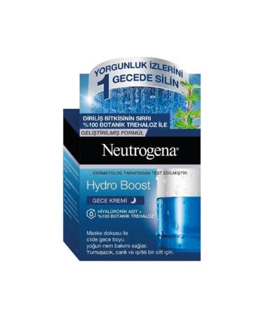 Neutrogena Hydro Boost Night Cream Intense Moisturizer 50ml