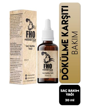 FHO Freshen Hair Herbal Hair Care Serum for Slow Growing Hair 1 Piece 30 Ml