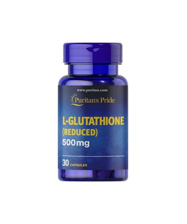 Puritan's Pride L-glutathione 500 Mg 30 Capsules