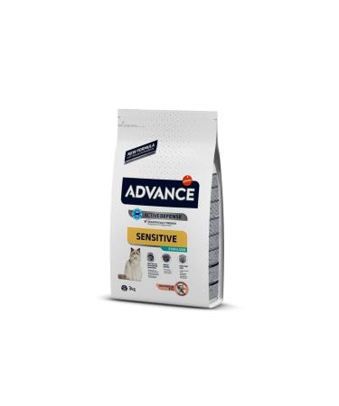 Advance Cat Sterilized Salmon Sterilized Cat Food 3Kg