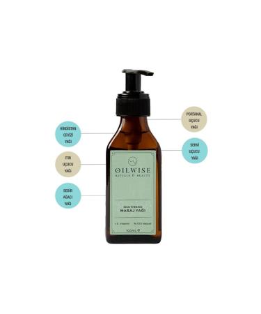 Oilwise Skin Firming Anti-Cellulite Massage Oil 100 Ml - Buy Online on GoSupps.com