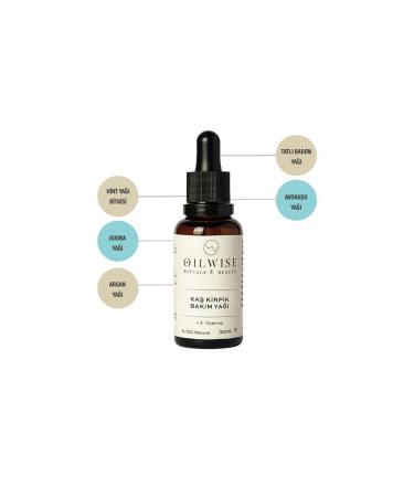 Oilwise Eyebrow Eyelash Care Oil 30 Ml - Buy Online on GoSupps.com