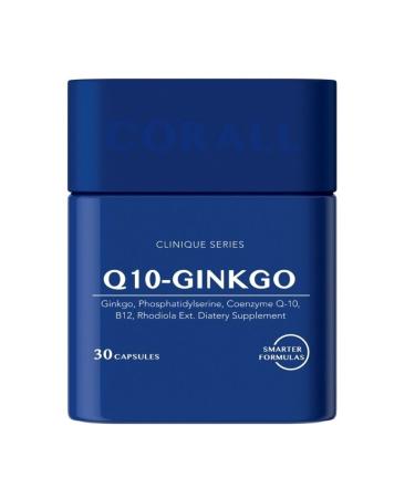 CORALL Q10-ginkgo 30 Capsules (phosphatidylserine and Rodiola Extract) - Buy Online on GoSupps.com