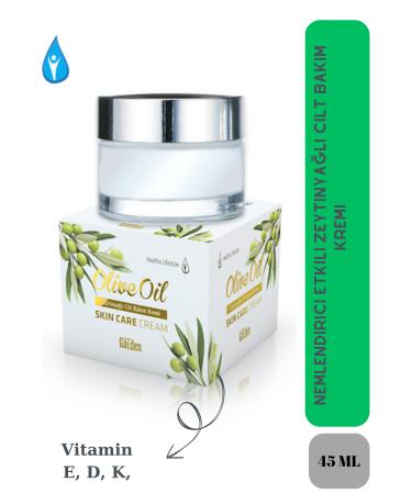 WORLD GOLDEN Moisturizing Effective Olive Oil Skin Care Cream Hand/Face/Body 50 Ml