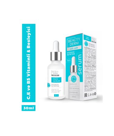 BEAUTY DERM Face Serum Vitamin C and E 30 Ml