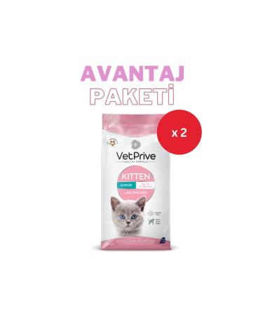 VetPrive Elite Paws Vet Prive Advantage Package 1.5 KG X 2 Kitten Kitten Cat Food with Chicken