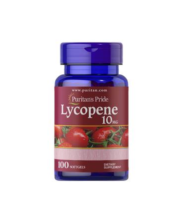 Puritan's Pride Lycopene 10 Mg 100 Capsules