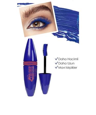Elisa Rose Mascara Blue Mascara Eyes 3d Blue