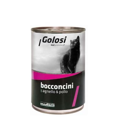 Golosi Lamb Chicken Adult Cat Canned Food 400 Gr