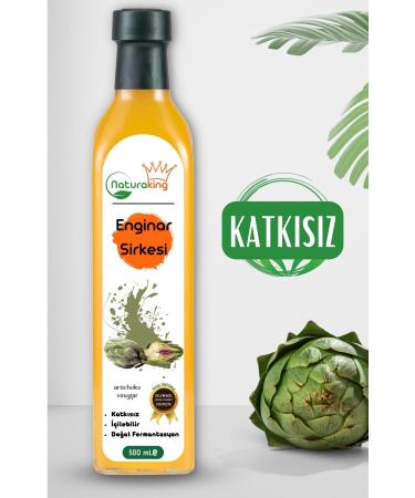 Naturaking Natural Artichoke Vinegar 500 Ml (TRADITIONAL ADDITIVE-FREE)