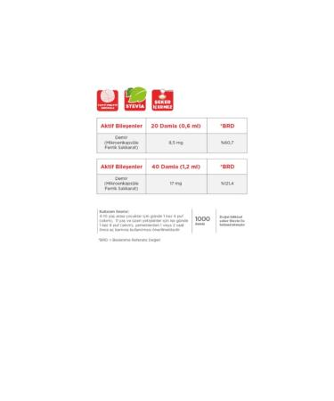 Dynavit Ferrokid Drops 30 ml Tutti Frutti Flavored - Buy Online on GoSupps.com