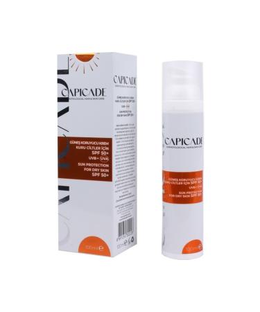 Capicade Sunscreen Cream For Dry Skin Spf50 100ml (NEW PACKAGING) - Buy Online on GoSupps.com