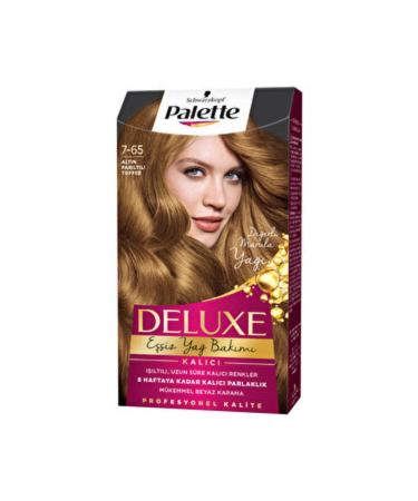 Palette ( 2 PIECES ) Palette Deluxe Hair Dye 7-65 Gold Glitter Toffee