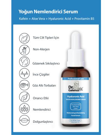 Dr. Galenus Vitamin C Collagen and Intensive Moisturizing Triple Care Serum Set (60 ML) - Buy Online on GoSupps.com