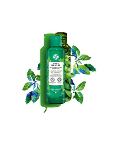 Yves Rocher Powder Toner - Combination and Oily Skin Pure Menthe Instant Mattifying Prebiotic Glycolic Acid 150 ml - Buy Online on GoSupps.com