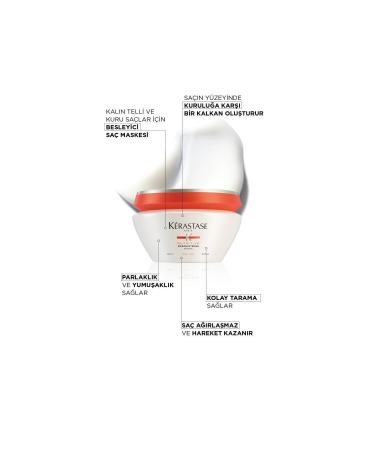 Kerastase Nutritive Masquintense Irisome Thick Moisturizing Mask for Dry and Thick Hair 200 Ml