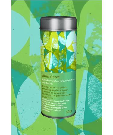 Nice Match Mint Green Tea - Mint - Lemon Green Tea 50 gr - Buy Online on GoSupps.com