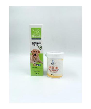 Nanbell Omega 3-6-9 + Calcium Tablets for Dogs